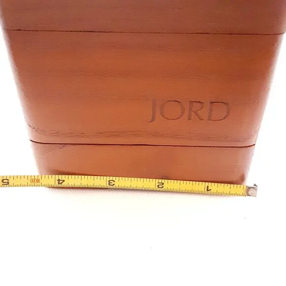 New With Tags Authentic Jord Men's Meridian Series Watch Self-Winding Automatic - Picture 10 of 16